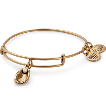 Pulsera Ostra II acabado en oro envejecido